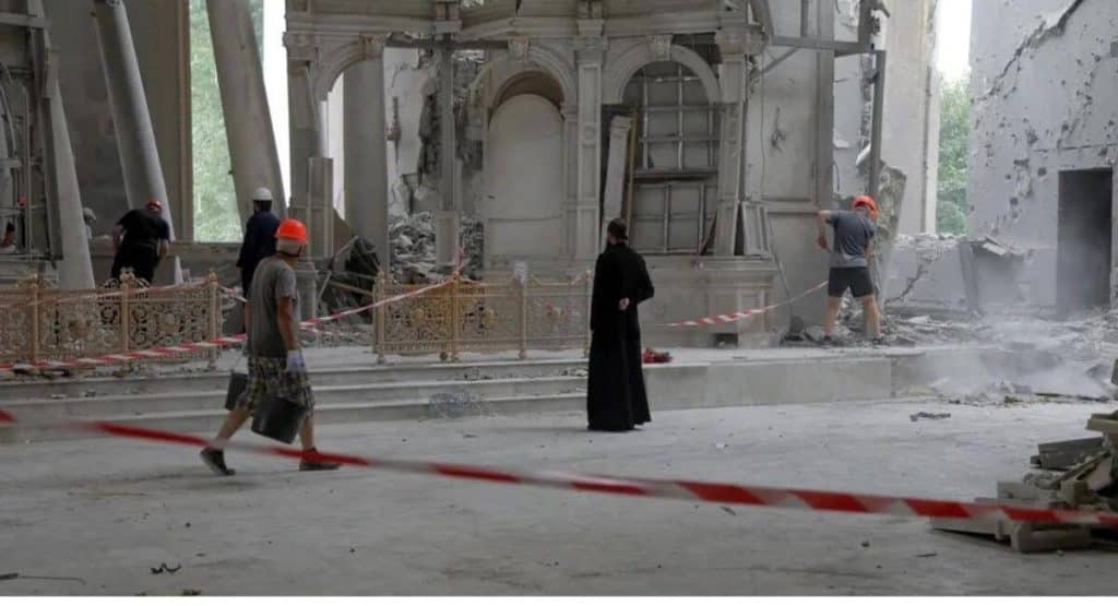 Impacto Devastador Imagens Relevam A Destruicao Da Maior Catedral De Odessa Na Ucrania Apos Ofensiva Russa 8