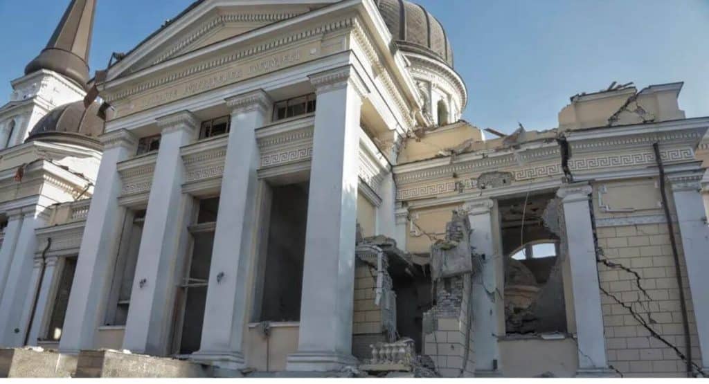 Impacto Devastador Imagens Relevam A Destruicao Da Maior Catedral De Odessa Na Ucrania Apos Ofensiva Russa 16