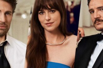 Amores Materialistas, com Dakota Johnson, Chris Evans e Pedro Pascal, estreia na HBO Max