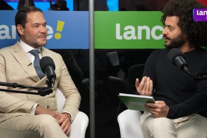 Olivia Richardson em entrevista ao Lance! Biz