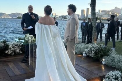 Rodrigo Maia se casa com advogada no Rio de Janeiro Rodrigo Maia e Vanessa