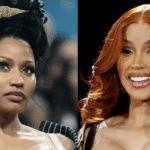 (L) Nicki Minaj attends the 2025 Met Gala Celebrating "Superfine: Tailoring Black Style" at Metropolitan Museum of Art on May 05, 2025 in New York City. (R) Cardi B performs during the 2025 Global Citizen Festival at Central Park