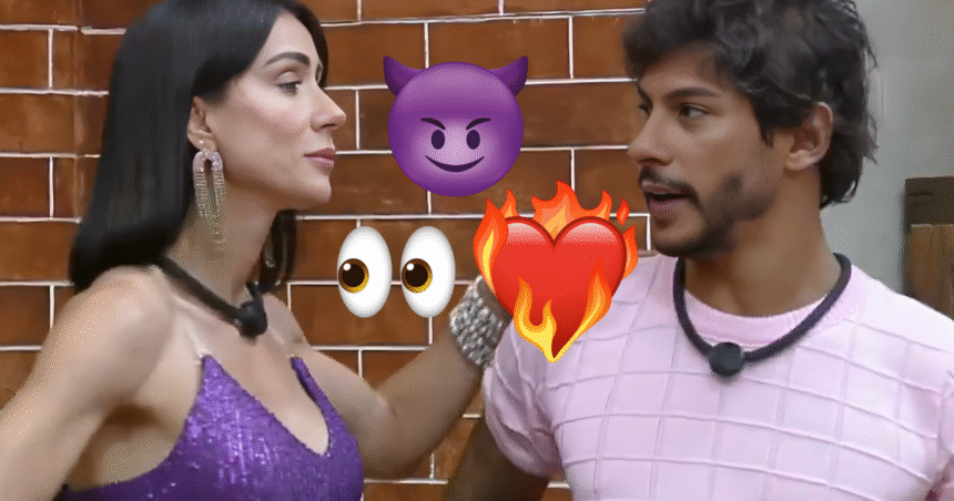Michelle Barros e Shia em 'A Fazenda 17': proposta surpreendente Sextou para Michelle Barros e Shia em 'A Fazenda 17'? Jornalista faz proposta ousada e surpreende até o ator: 'No meio da pista?'