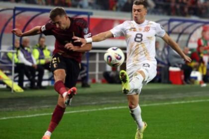 Bélgica empata em casa e permanece em segundo nas Eliminatórias