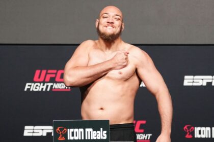 Adversário de Valter Walker se machuca e sai do UFC Rio Adversário de Valter Walker se lesiona e deixa card do UFC Rio