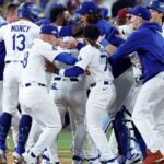 Dodgers win in 11 innings after Orion Kerkering's costly error