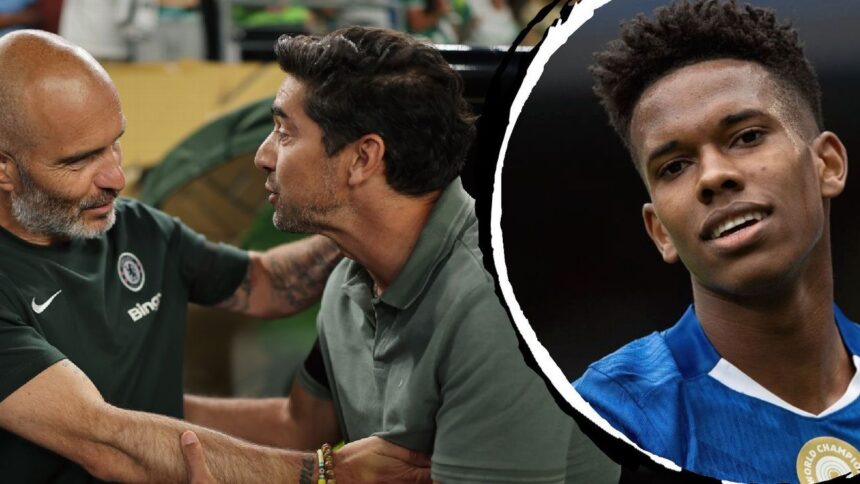 Puxão de orelha em Estêvão no Palmeiras chega ao Chelsea Como 'puxão de orelha' em Estêvão no Palmeiras chegou até o Chelsea e rendeu elogios de Maresca: 'Abel estava certo'