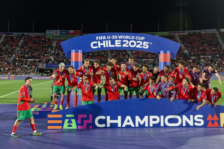 (Multimedia) Resumen-Fútbol: Marruecos conquista el Mundial Sub-20 y al público de Chile