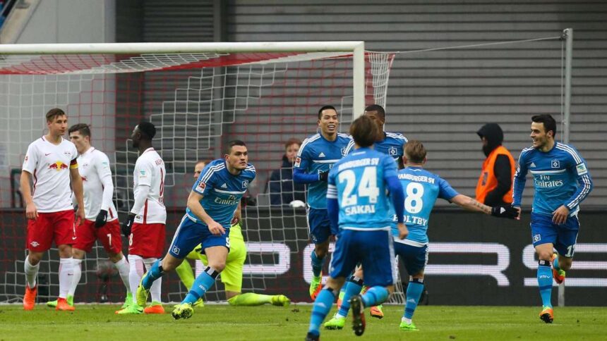 Análise do único triunfo do HSV em Leipzig até agora Rückblick auf den bisher einzigen HSV-Sieg in Leipzig