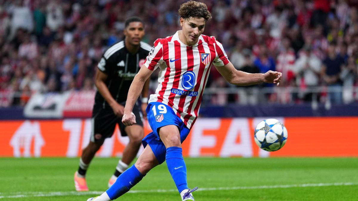 Simeone comenta futuro de Julián e rumores de descontentamento Atlético de Madrid | Simeone, rotundo sobre el futuro de Julián y los rumores sobre su 'descontento'