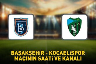 BAŞAKŞEHİR - KOCAELİSPOR MAÇININ SAATİ VE KANALI: Süper Lig Başakşehir - Kocaelispor maçı ne zaman, saat kaçta, hangi kanalda? Muhtemel 11'ler!