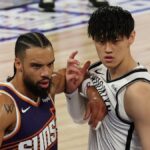 Dillon Brooks takes elbow during Suns practice, requiring stitches
