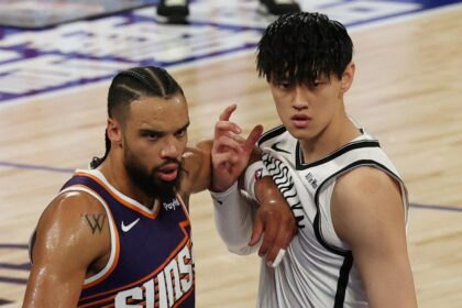 Dillon Brooks takes elbow during Suns practice, requiring stitches