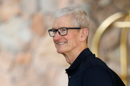 Tim Cook says Apple is open to M&A on the AI front
