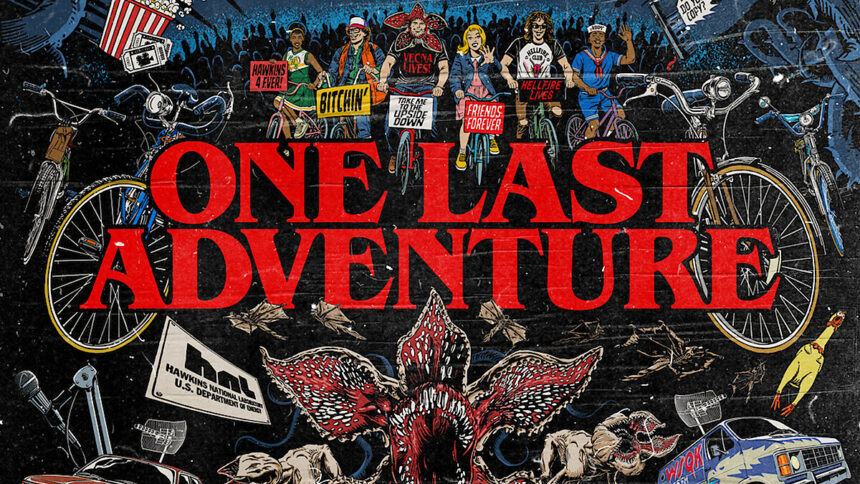 Stranger Things 5 — A última aventura em eventos globais Stranger Things 5 Global Events — One Last Adventure