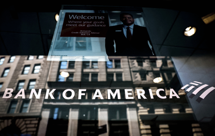 Bank of America registra lucro recorde no 3T; ações disparam