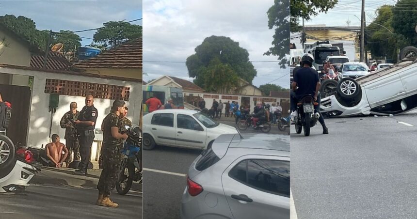 RJ: Tiroteio entre milicianos na Zona Oeste causa capotamento e uma morte