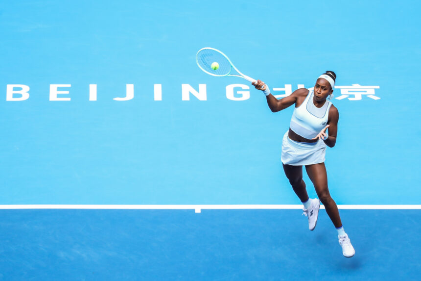Gauff blunts barrage of power from Lys; returns to Beijing semis