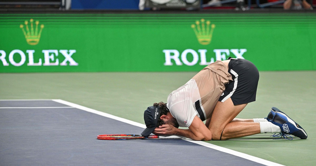 Monegasco, 204º do ranking, faz história e vai às lágrimas ao chegar à semi do Masters de Xangai