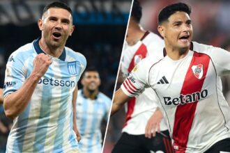 Racing y River Plate definen en Rosario el último clasificado a las semifinales de la Copa Argentina: formaciones confirmadas