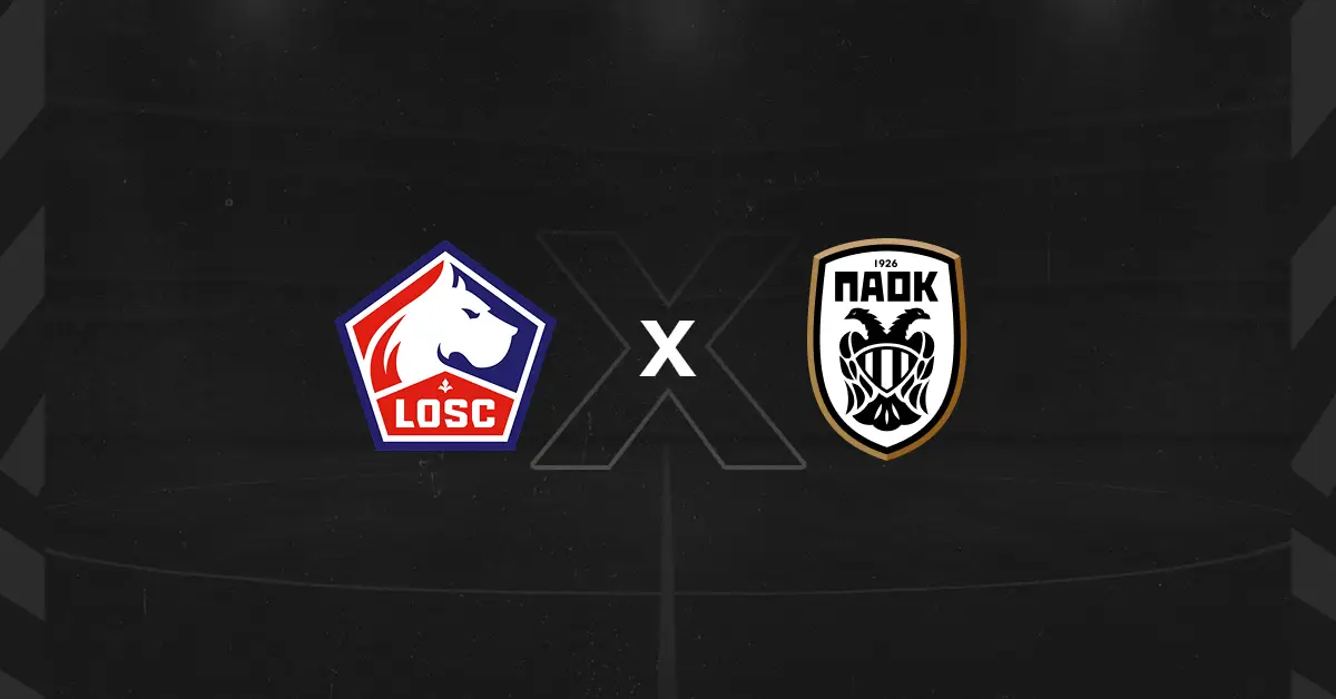 Lille x PAOK - Palpite, Onde Assistir, Hora e Escalações 23/10
