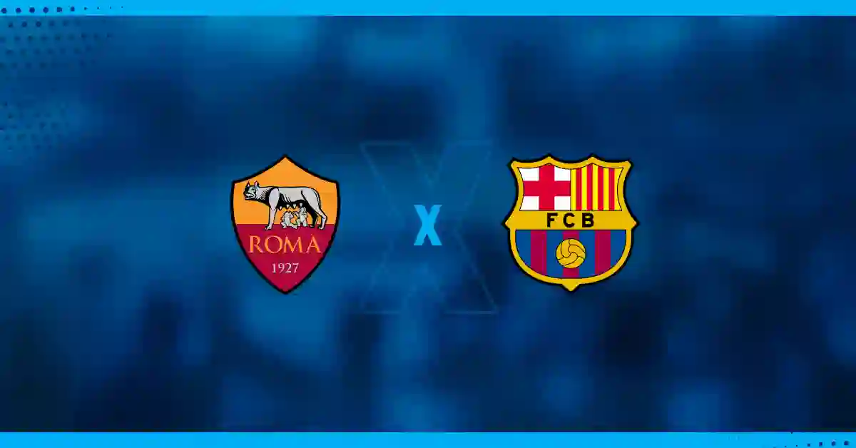Escudos de Roma x Barcelona