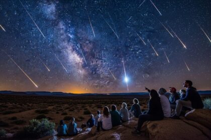 Cinco destinos brasileiros para ver a chuva de meteoros em outubro Logo - ND Mais