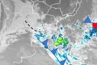 Ciclone deve provocar fortes chuvas e ventos intensos no sul do país