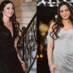 Flávia Alessandra mostra vestidos luxuosos usados pela filha Olivia em festa de 15 anos