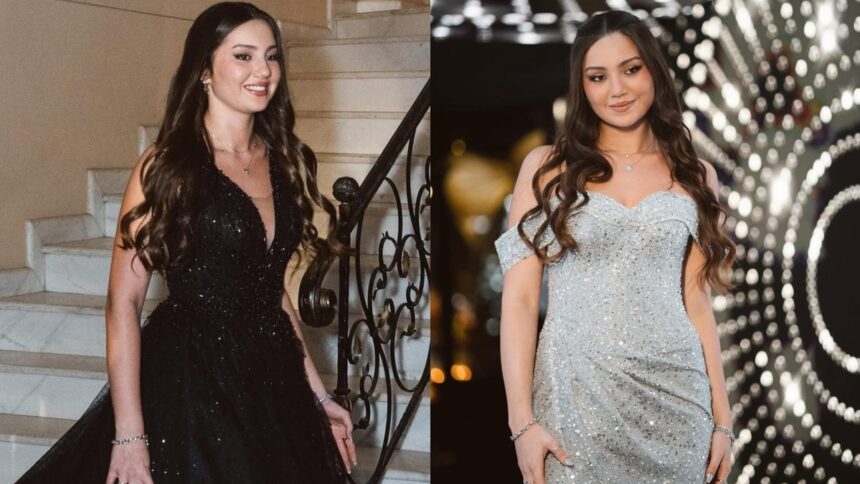 Flávia Alessandra revela vestidos de 15 anos da filha Olivia Flávia Alessandra mostra vestidos luxuosos usados pela filha Olivia em festa de 15 anos