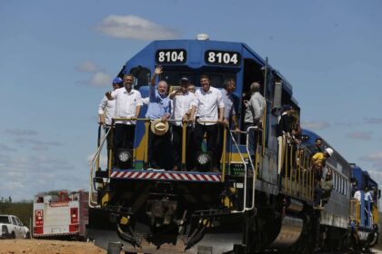 Milho do Piauí inicia operações da Transnordestina para o Ceará Bruno Brandão
