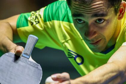 Calderano vence no simples do Pan-Americano de tênis de mesa Tênis de mesa: Calderano conquista título de simples do Pan-Americano