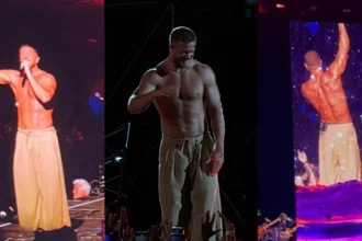 Dan Reynolds, do Imagine Dragons, atiça fãs em show no Mineirão: 'Tremendo gostoso'