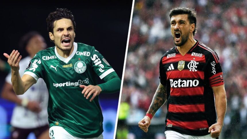 Jornal espanhol comenta final da Libertadores entre Palmeiras e Flamengo Jornal espanhol 'se assusta' com Palmeiras x Flamengo na final da Libertadores: 'Brasil é o ogro que está chegando'