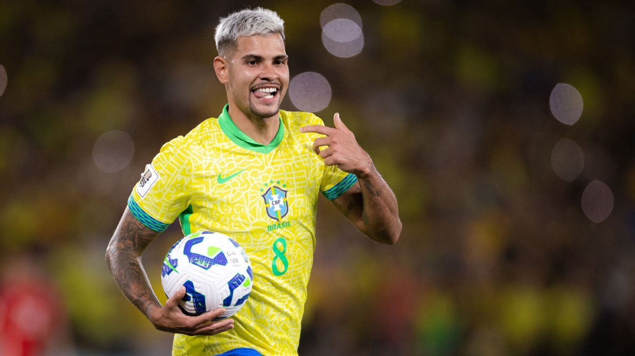 Bruno Guimarães elogia Ancelotti e afirma: 'Brasil é favorito' Copiar link