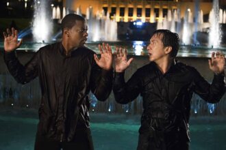 Chris Tucker e Jackie Chan em cena do filme