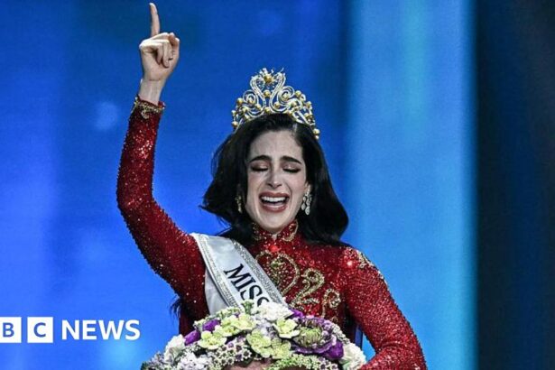 Mexico's Fatima Bosch, who walked out on organisers, wins pageant