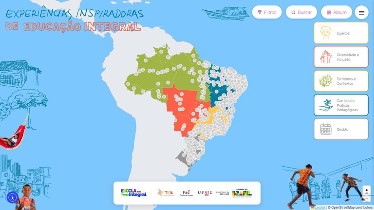 Mapa traz experiências inspiradoras em educação integral projeto-TI.jpg