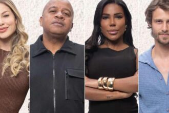 Carol Lekker, Matheus Martins, Saory Cardoso e Toninho Tornado estão na oitava roça