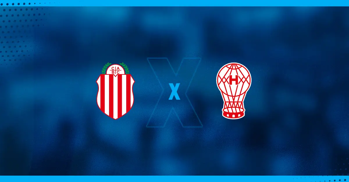 Escudos de Barracas Central x Huracán, que se enfrentam pelo futebol argentino