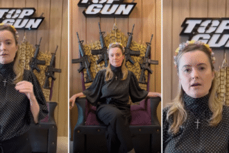 “Game of Santa Catarina”: deputada aparece cercada por fuzis