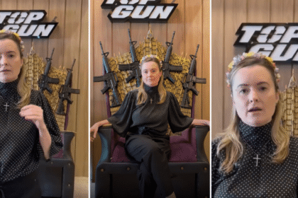 Deputada de Santa Catarina é flagrada com fuzis em evento “Game of Santa Catarina”: deputada aparece cercada por fuzis