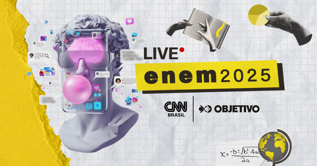Enem 2025: CNN Brasil faz live de correção da prova ao vivo Enem 2025: CNN Brasil transmite live com correção da prova em tempo real