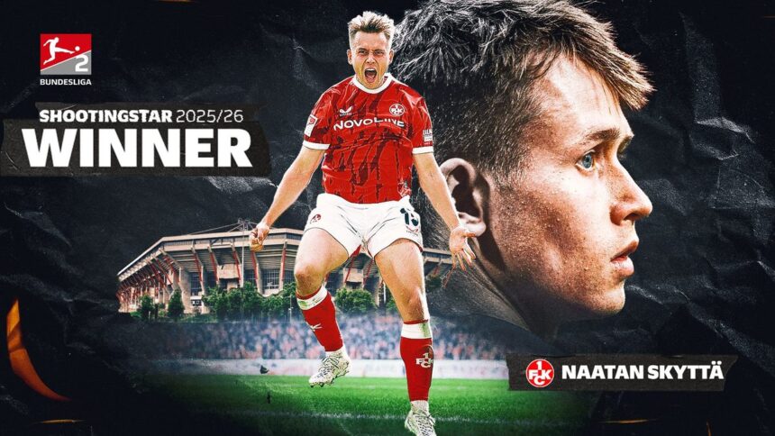 Naatan Skyttä é destaque na Bundesliga 2 como nova promessa Kaiserslautern's Naatan Skyttä named Bundesliga 2 shooting star!