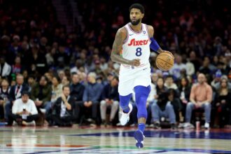 76ers’ Paul George set to return from knee injury Monday