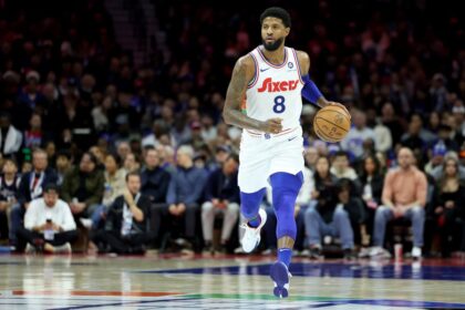 76ers’ Paul George set to return from knee injury Monday