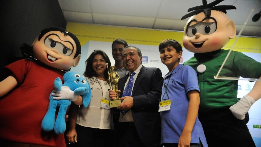 Dos quadrinhos para a vida real: conheça os filhos que deram origem à Turma da Mônica (Foto: Tânia Rêgo/Agência Brasil)