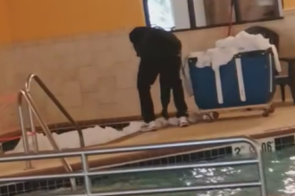 Fargo hotel under investigation after worker seen soaking bed sheets in guest hot tub