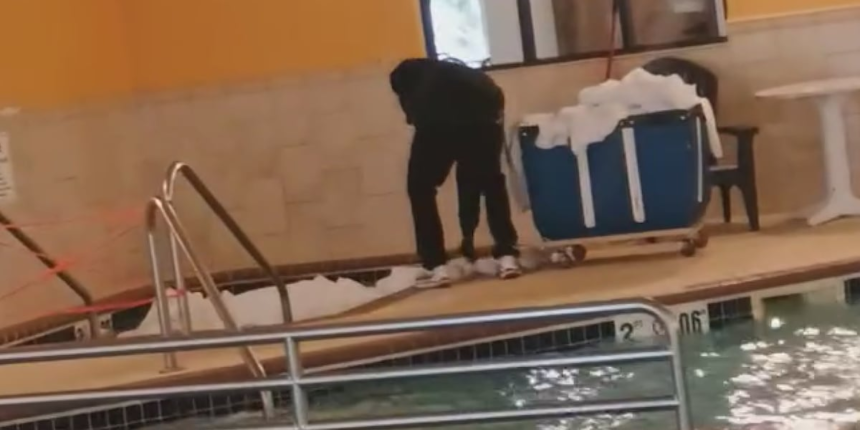 Fargo hotel under investigation after worker seen soaking bed sheets in guest hot tub