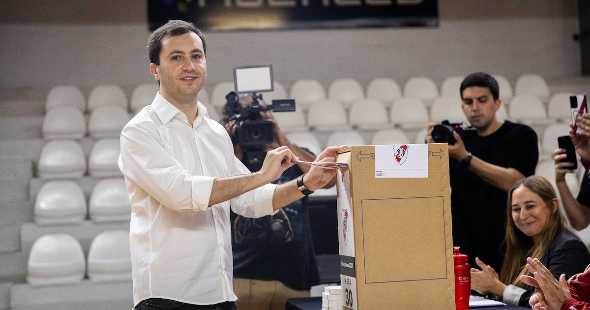 Stefano Di Carlo ganó las elecciones y es el nuevo presidente de River Plate